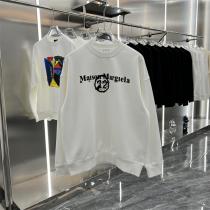 快適な着心地♪ メゾン マルジェラ スーパーコピー トレーナー 水洗い加工 プリント ロゴ Maison Margiela