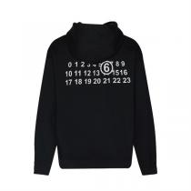 幅広いコーデスタイル Maison Margiela スーパーコピー パーカー コットン プリント リフレクター ロゴ メゾン マルジェラ