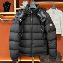 洗練のデザイン☆MONCLER コピー ジャケット 4色 フード付き  男女兼用 コントラストカラー モンクレール