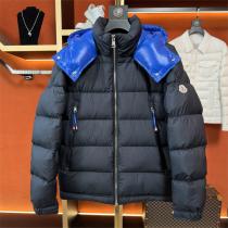 洗練のデザイン☆MONCLER コピー ジャケット 4色 フード付き  男女兼用 コントラストカラー モンクレール