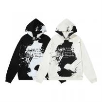 メゾン マルジェラ コピー パーカー コットン ユニセックス 筆タッチ 数字 ロゴ Maison Margiela