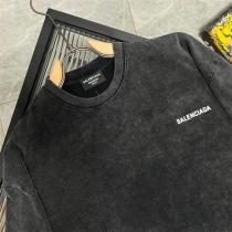 バレンシアガ スーパーコピー トレーナー ユニセックス 水洗い加工 レトロ プリント BALENCIAGA 