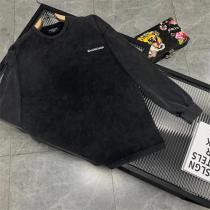 バレンシアガ スーパーコピー トレーナー ユニセックス 水洗い加工 レトロ プリント BALENCIAGA 