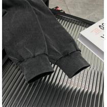 バレンシアガ スーパーコピー トレーナー ユニセックス 水洗い加工 レトロ プリント BALENCIAGA 