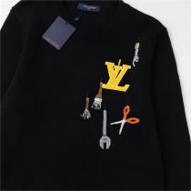 LOUIS VUITTON スーパーコピー セーター ロゴ 文房具 ルイヴィトン レトロ