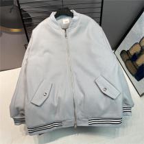 防寒着★バーバリー コピー ジャケット 純綿 BURBERRY レザー 定番 ロゴ オーバーサイズ