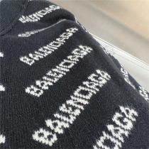 激安発売 バレンシアガ スーパーコピー カーディガン モノグラム サインロゴ ジャカード 両面印刷 BALENCIAGA