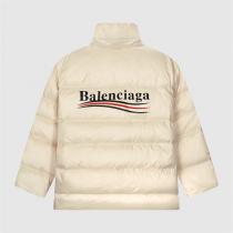 秋のアイテム バレンシアガ スーパーコピー ダウンジャケット 定番 ロゴ ハイネック保温性 BALENCIAGA