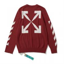 秋冬のおすすめ Off-White コピー セーター オフホワイト オーバーサイズ 純綿 ユニセックス ロゴ  