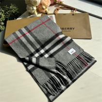 4色から展開♡♡BURBERRY スーパーコピー マフラー ウール チェック柄 フリンジ 30*168cm 