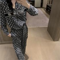 23/24人気色❤️DIOR ディオールコピーセットアップ２点レディースファッションお洒落コーディネート２色
