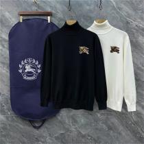 23/24秋冬最新☆バーバリーセータースーパーコピー BURBERRY 通販タートルネックカッコイイメンズ洋服