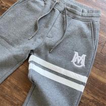 優しい雰囲気 モンクレール 偽物 スウェットパンツ ロゴ 立体 刺繍 2色 100％綿 MONCLER