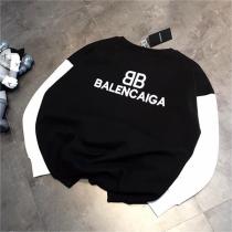 秋冬モデル最新 バレンシアガ コピー トレーナー 裏起毛 刺繡 立体 ロゴ BALENCIAGA 