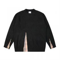 秋の必需品 BURBERRY スーパーコピー セーター ダメージ 加工 ウール チェック柄 バーバリー