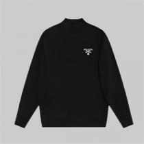シーズンで活躍できる プラダ スーパーコピー セーター 刺繡 ロゴ 2色 PRADA ウール
