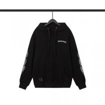 王道のおすすめ CHROME HEARTS コピー パーカー ナイフ ロゴ プリント 綿 クロムハーツ