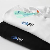 ☆上級者アイテム☆ Off-White コピー パーカー プリント ロゴ 2色 ミニマル風 オフホワイト