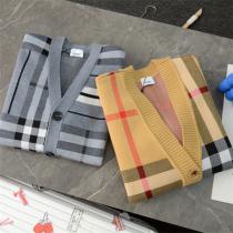 BURBERRY 23/24秋冬☆バーバリーカーディガンコピーメンズファッション定番チェック柄人気ランキング最高品質