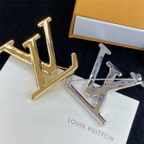 2026/24美品☆ルイヴィトンブローチコピーLOUIS VUITTONロゴ人気ランキング最高新作入荷２色