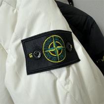 清楚な雰囲気 ストーンアイランド コピー ジャケット 菱形 綿服 オーバーサイズ STONE ISLAND 