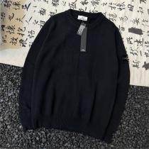 クラシックカラー STONE ISLAND コピー セーター 3D立体 肩章 ウール ストーンアイランド