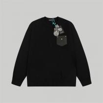 クロムハーツ スーパーコピー セーター レザーポケット メタル ロゴ ニット CHROME HEARTS