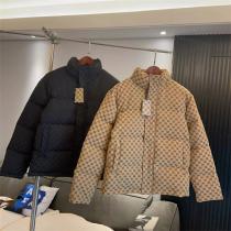 バレンシアガ スーパーコピー ダウンジャケット Gucc1 x Balenciaga コラボ モノグラム ロゴ