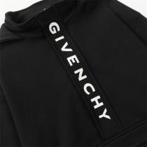 大人気のお勧め GIVENCHY スーパーコピー パーカー レザー ロゴ フード 刺繡 ジバンシー