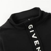 大人気のお勧め GIVENCHY スーパーコピー パーカー レザー ロゴ フード 刺繡 ジバンシー
