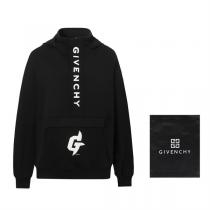 大人気のお勧め GIVENCHY スーパーコピー パーカー レザー ロゴ フード 刺繡 ジバンシー