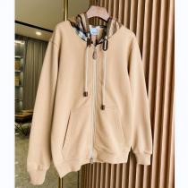 人気新作2026 BURBERRY スーパーコピー ジャケット フードつい チェック柄 ミニマル バーバリー 