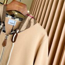 人気新作2026 BURBERRY スーパーコピー ジャケット フードつい チェック柄 ミニマル バーバリー 