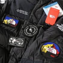 着心地が良い ザノースフェイス  ダウンジャケット GORE-TEX 生地 ベルクロ THE NORTH FACE