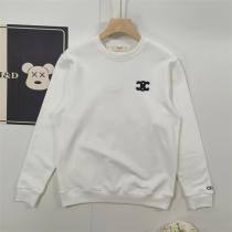 ★★大人気の新作 セリーヌ スーパーコピー トレーナー 刺繡 ロゴ 立体 クルーネック ユニセックス  