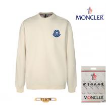 個性的に仕上げて MONCLER 偽物 トレーナー クルーネック ロゴ 立体 ワッペン モンクレール 3色 モンクレール