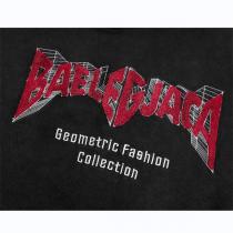 2026年新作登場 BALENCIAGA 偽物 パーカー タオル刺繡ロゴ レトロ処理 綿 バレンシアガ 高品質