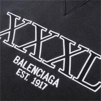 バレンシアガ コピー パーカー 定番 XXXL ロゴ 刺繡 オーバーサイズ ユニセックス BALENCIAGA