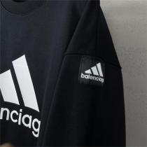 おすすめ秋冬人気 BALENCIAGA スーパーコピー トレーナー Adidasｘバレンシアガ ロゴ 刺繡 純綿 