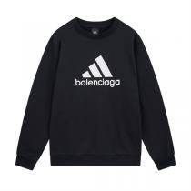 おすすめ秋冬人気 BALENCIAGA スーパーコピー トレーナー Adidasｘバレンシアガ ロゴ 刺繡 純綿 