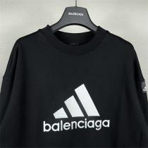 おすすめ秋冬人気 BALENCIAGA スーパーコピー トレーナー Adidasｘバレンシアガ ロゴ 刺繡 純綿 
