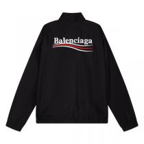 オシャレな秋冬 BALENCIAGA スーパーコピー ジャケット ハイネック 政治キャンペーン ロゴ バレンシアガ
