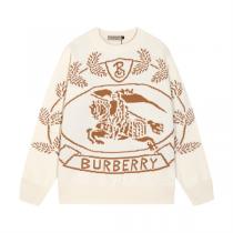 王道のアイテム BURBERRY コピー セーター ジャカード ニット ウール 定番 ロゴ バーバリー