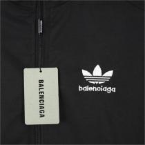 SNSで大人気 バレンシアガ スーパーコピー ジャケット Adidas x BALENCIAGA ストライプ柄 中綿 