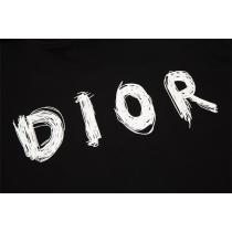 DIOR スーパーコピー パーカー ロゴ プリント 柄 純綿 落書き ロゴ ディオール