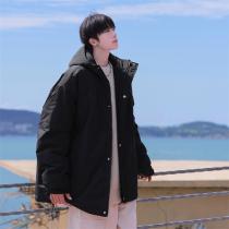 STONE ISLAND コピー 中綿ジャケット ロゴ プリント 防風 ユニセックス ストーンアイランド