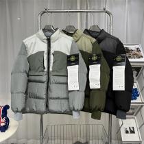 STONE ISLAND スーパーコピー 中綿ジャケット ナイロン ポケット ストーンアイランド