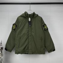 ストーンアイランド スーパーコピー ダウンジャケット ベルクロ フード付き STONE ISLAND