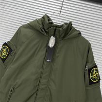 ストーンアイランド スーパーコピー ダウンジャケット ベルクロ フード付き STONE ISLAND