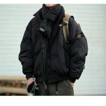 STONE ISLAND コピー 中綿ジャケット 菱形 2色 ナイロン ユニセックス ストーンアイランド 
